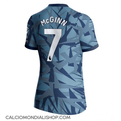 Maglie da calcio Aston Villa John McGinn #7 Terza Maglia Femminile 2023-24 Manica Corta